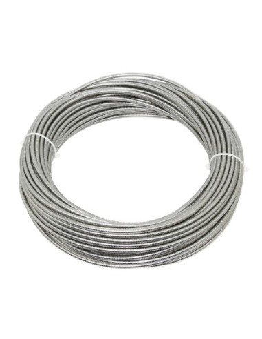 Brake Cable Housing w/Liner 5mmx100/ft Clear.